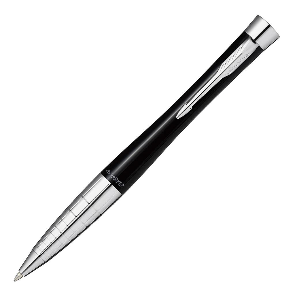 PARKER Urban Premium Rack Black Shizzle CT Ballpoint Medium Gift Officially Product Number 2194678 Pen, Nib, Oil-Based, Boxed, Imported,