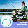 Рыболовный даунриггер с грузилом и защелкой для отсоединения грузил, компактный дизайн, портативный троллинговый грузил, рыболовные снасти для морской рыбалки