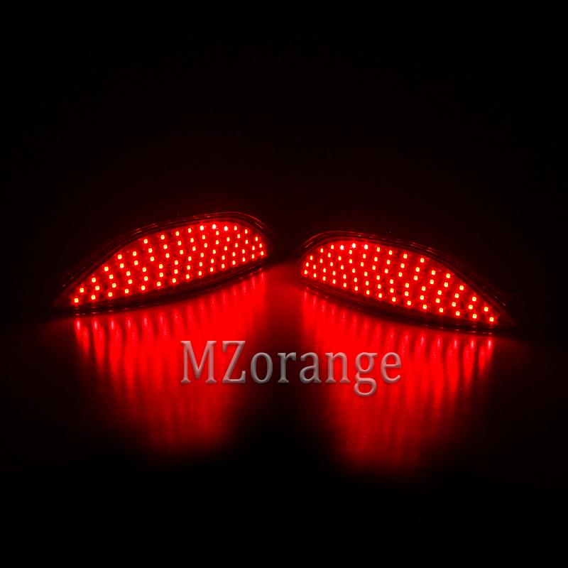 LED Rear Bumper Lights for Hyundai Accent Verna Brio Solaris 2008-2015 Tail Stop Parking Brake Lamp Rear Fog Lamp