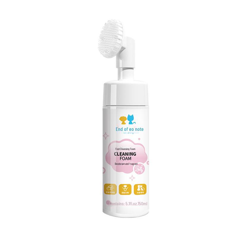 Pet Paw Cleaning Foam - Universal Antibacterial Moisturizing Disposable for Dogs & Cats