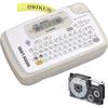Casio Name Land Compact Label Printer KL-P50-BE with Tape Set KL-TP5-BE (3.5mm-18mm width)