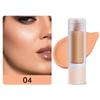 Detachable Bottom Press Liquid Foundation Matte Control Oil Full Coverage Non-removable Waterproof Face Base Makeup