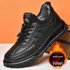 Men's Plus Velvet Thickened Cotton Snow Boots - Casual Soft Sole Shoes for the Elderly
