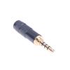 Gold Plated 3.5Mm Trs Male To 3.5Mm Trrs Female Stereo Audio Connector 3.5 Mm