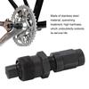 Detachable Head Bike Pedal Crank Extractor High Hardness Crank Remove Tool  Square Opening Crankset