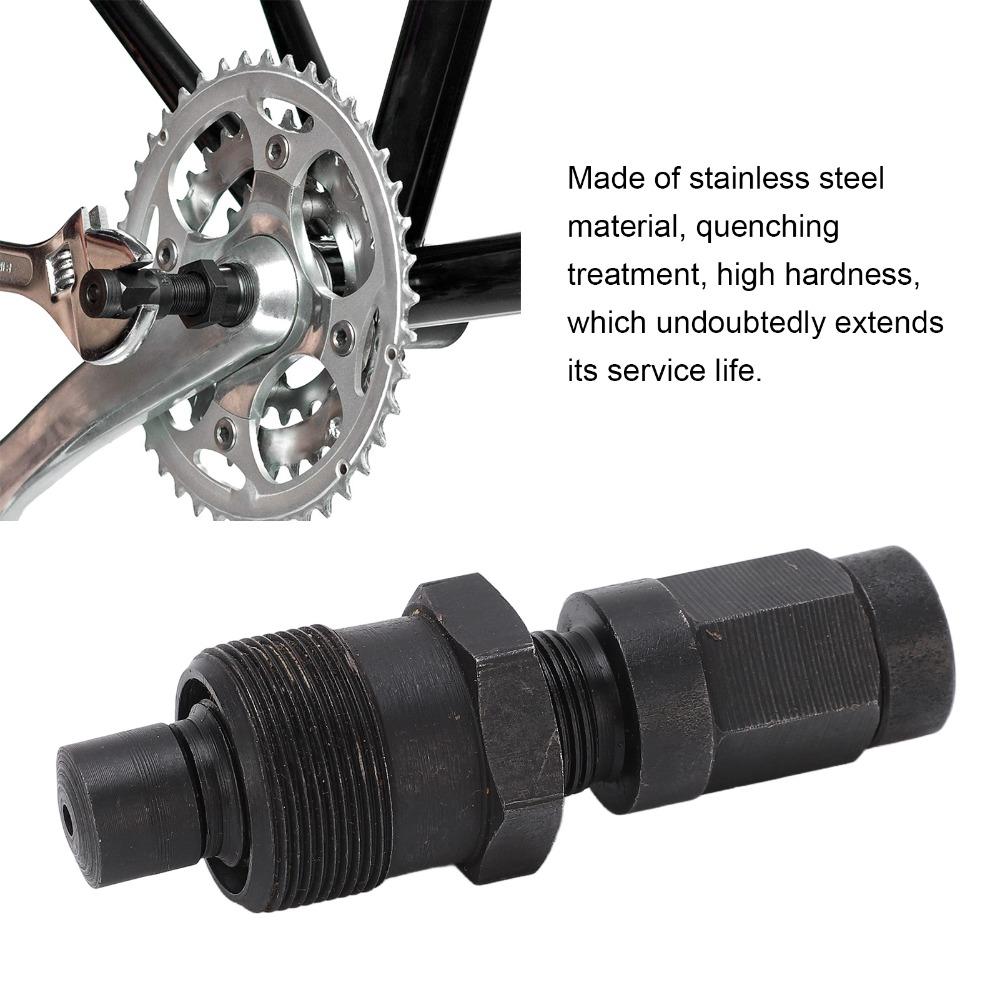 Detachable Head Bike Pedal Crank Extractor High Hardness Crank Remove Tool Square Opening Crankset