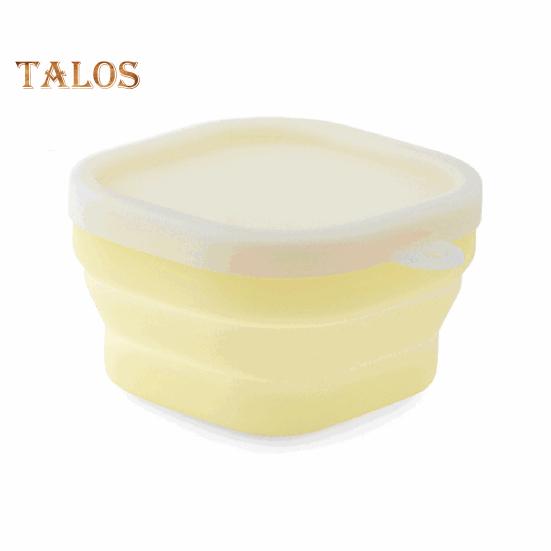 Миска для кемпинга, большая емкость, многофункциональная, многоразовая, удобная, безопасная для морозильной камеры, силиконовая складная миска для улицы