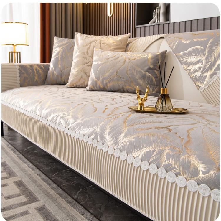 2025 Универсальная шенилловая подушка для дивана - Нескользящая, Четыре сезона, Высококачественный чехол для диванов прямой расстановки