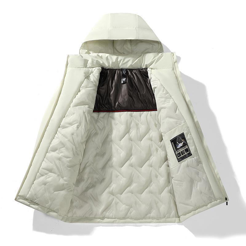 Autumn and Winter Jacket Men's Thickened Warm Cotton Clothes Windproof and Waterproof Outdoor Cotton Clothes Men's Jacket