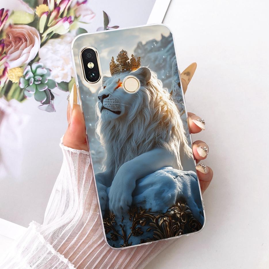 For Xiaomi Redmi Note 6 Pro Case Luxury Butterfly Tree Painted Cover Soft Silicone Case For Xiaomi Mi A2 Lite Redmi 6 Pro Fundas