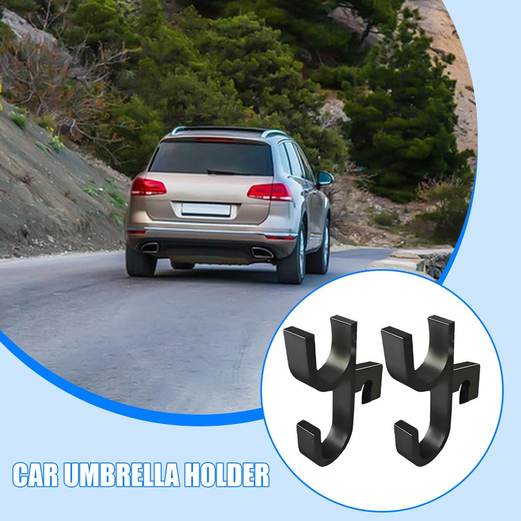 Универсальный держатель для зонта в багажник автомобиля 2 шт. Многофункциональный органайзер для хранения в салоне автомобиля Крючок Монтажный кронштейн для внедорожника седана