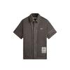 FW24 Chenille Woodpoint Fall 2024 Series Letter Embroidery Fashion Polo Shirt Men Shirts Olive-Brown KHM032695-168