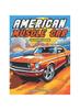 Книга American Muscle Car Coloring Book : Powerful Classics: A Tour of Color Through American Muscle