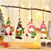 Navidad 2022 рождественские гномы деревянные подвески елочные украшения рождественские украшения для дома новый год