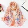 Breathable Silk Scarf Sun-Resistant Long Wraps Summer Bandana  for Women