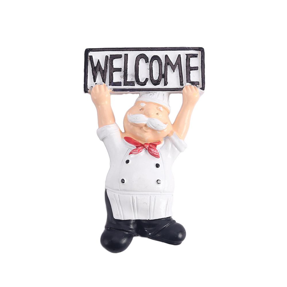 Холодильник Домашний повар Декоративные 3D Магнитные магниты на холодильник Доска Наклейки Держатель для заметок Наклейка с сообщением