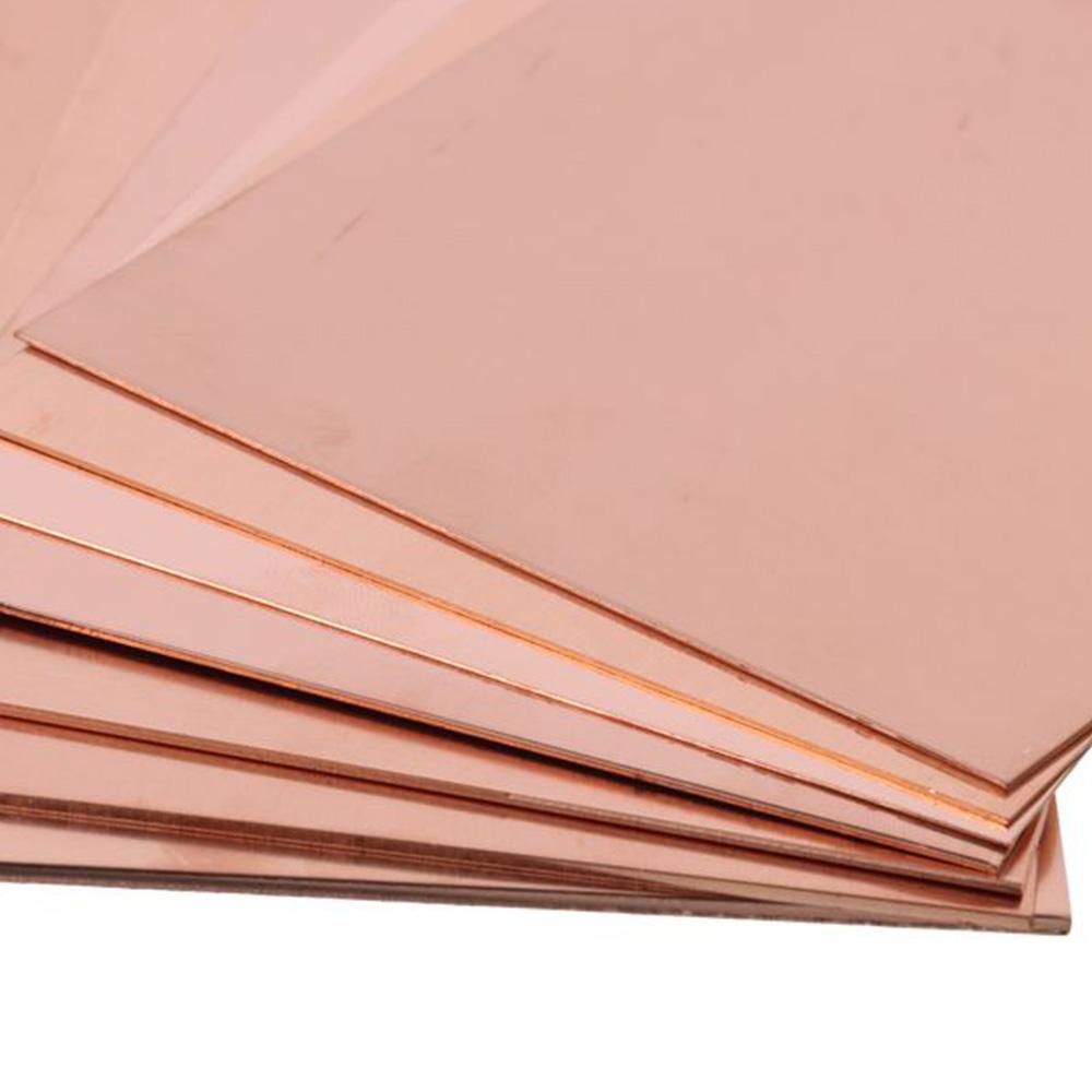 100*150 мм металлическая пластина прямоугольник T2 медные диски ремесла, электроремонт, промышленность