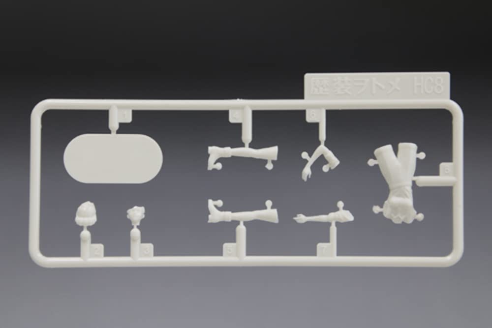 Fine Mold Rekisou Otome Series Rosa trop Пластиковая модель HC8 1/35 с Bf109 F-4 (Масштаб 1/72)