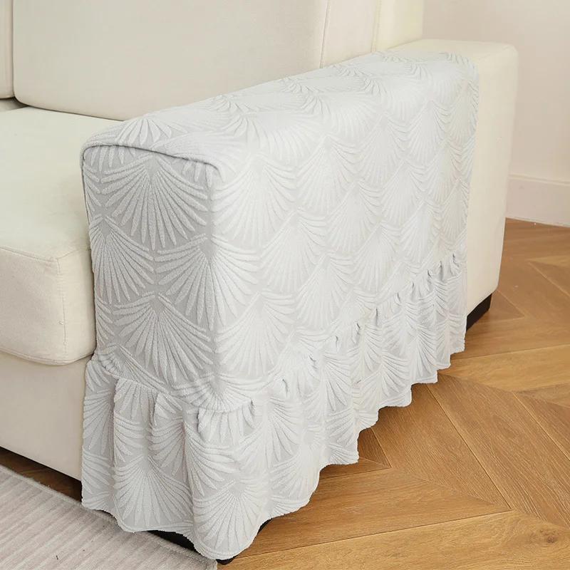 Armrest Covers Thickened Non-Slip Sofa Armrest Protector Universal Soft Warm Furniture Protector for Chair Sofa Couches Recliner