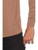 Men's Sweater Elegant Classic Viscose Fashionable Long Sleeve MORAJ XL mocca