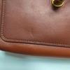 [Pre-Owned] Parker 18 Studded Camellia Chain Flap Shoulder Bag Coated Canvas And Calfskin Crossbody Bag Small - Very Good #MIBDDK