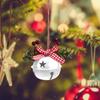 Christmas Bell Hanging Ornament Tree Bells Pendants Metal for