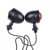 Replacement Lights Lamp Part Decor Set 2Pcs Black Motorcycle Cafe Turn Signal