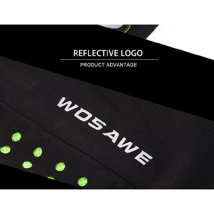 WOSAWE Men's Cycling Shorts Loose Fit with Inner Gel Pad Shockproof Padded Shorts MTB Mountain Bike Shorts Riding Short Trouser