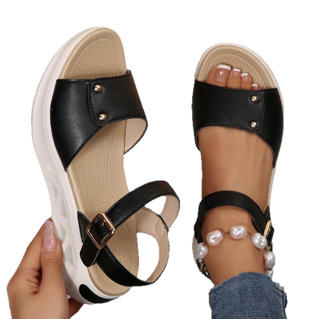 Fashion Sandals for Women 2025 New Summer Travel Platform Comfortable Sandals for Women Outdoor Beach Women's Shoes Platform Sandals