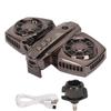 Cell Phone Cooler Low Noise Dual Core Semiconductor Cooling Fan Mobile Phone Radiator for Playing Ga