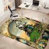 The Lord of the Rings Printed Absorbent Washable Carpet, Non-Slip Bathroom Mats, Kitchen Rugs, Yoga Mat,Living Room Entrance, Camping Picnic Rugs