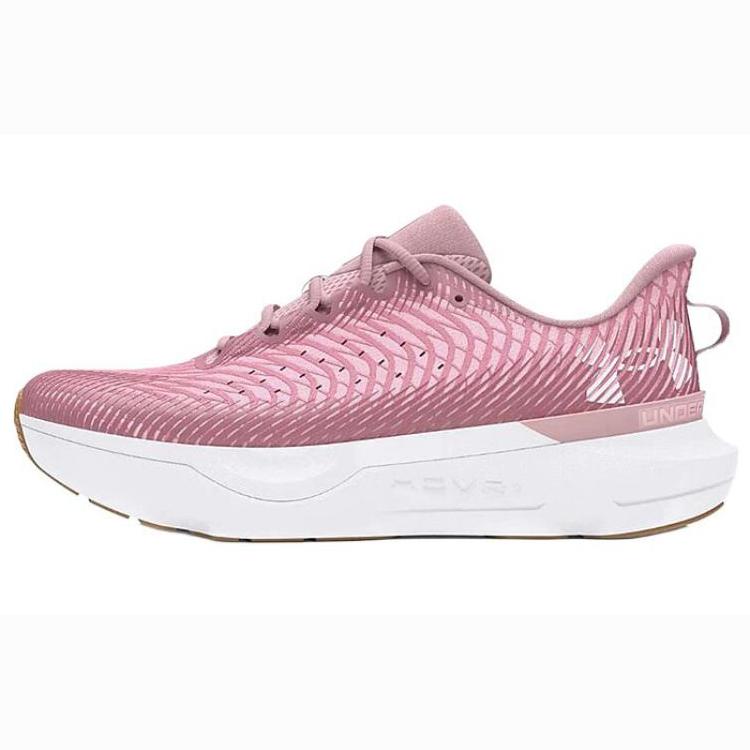 Under Armour HOVR Infinite Pro Prime Розовые женские кроссовки Pink-Elixir White 3027200-602
