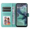 Чехол для Motorola Moto G35 5G Кожаный чехол-кошелек с оттиском подсолнуха