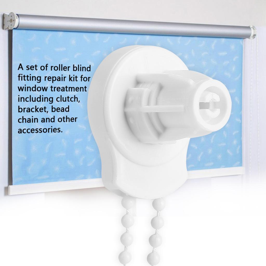 25 мм роликовая штора, кронштейн сцепления, боковой шкив, комплект для ремонта цепи, оконные покрытия