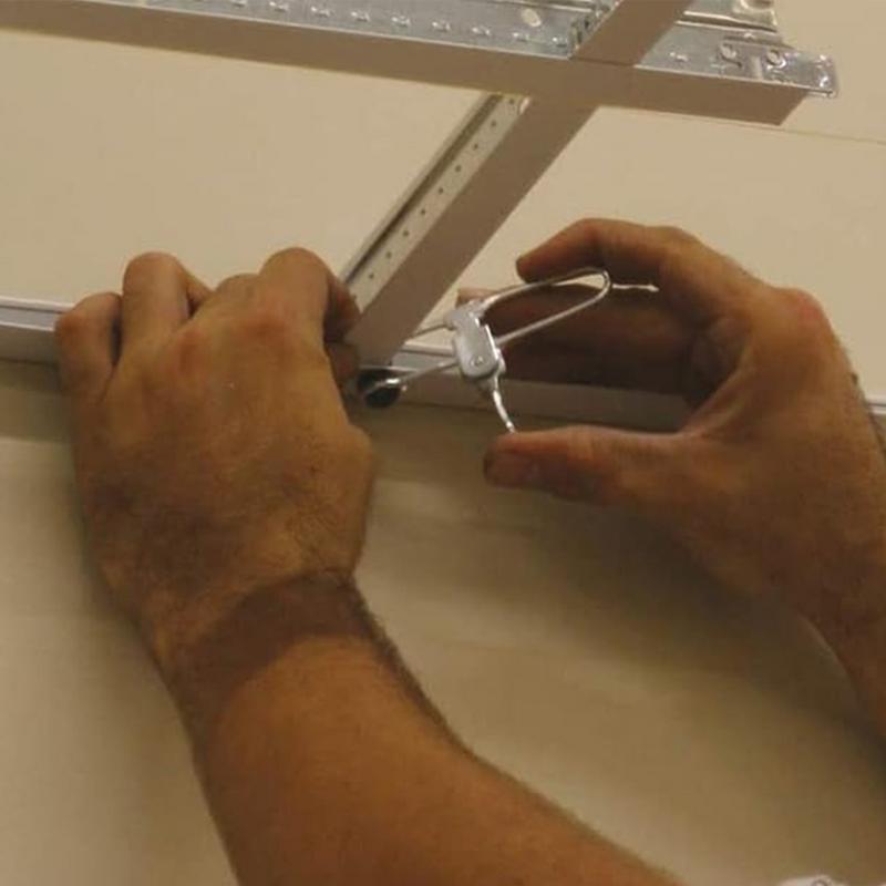 Подвесные потолочные зажимы Установить потолочный зажим и монтажные клипсы для плитки Подвесной потолок Ручные инструменты Многофункциональная установка