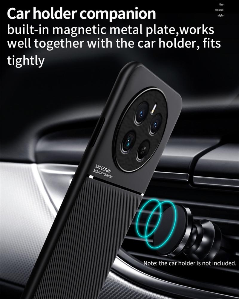 Для Realme 12 12+ чехол автомобильный магнитный держатель кожаный чехол для телефона Realme 12 Pro+ Realme12 Pro Plus 5G TPU рамка защитные чехлы