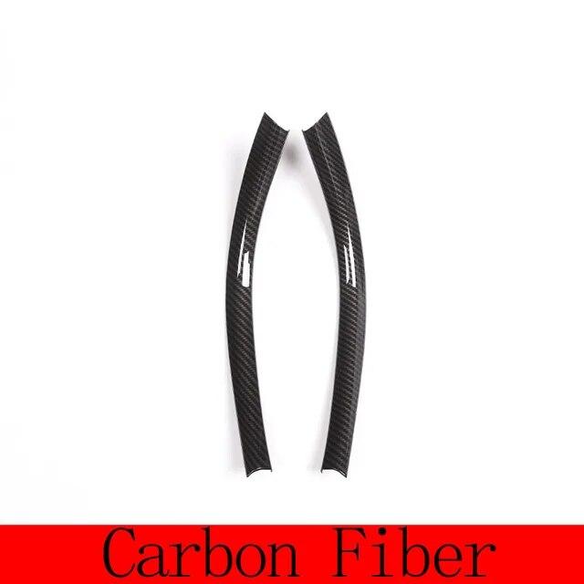 Для Mercedes Benz A/GLA/CLA Class W176 A180 2012-2018 углеродное волокно хромированная декоративная полоска для центральной консоли, автомобильные аксессуары