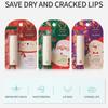 Christmas Lip Balm Assortment, 3 Piece Set with Variety Scents, Ideal Holiday Gift Pack