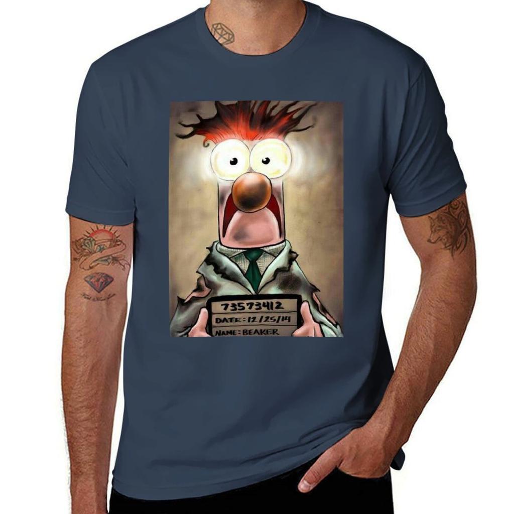 Beaker Muppets Tshirt Unisex T Shirt Cotton T Shirts For Unisex Graphic Funny T Shirt Unisex Casual Tshirt