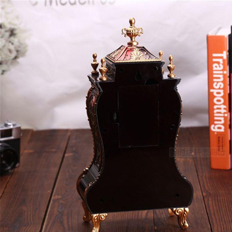 12 песен антикварные часы башня формы настольные часы классические украшения качели часы гостиная тумба под телевизор настольные часы