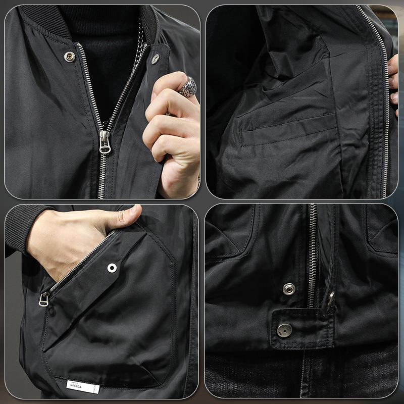 Куртка American Trendy Brand Pilot Tooling, мужская, свободная, большого размера, грубая, красивая, универсальная, повседневная, бейсбольная куртка