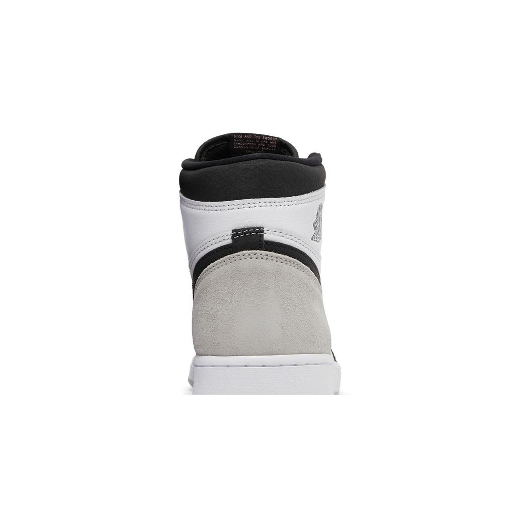 Air Jordan 1 Retro High OG 'Stage Haze' (Unisex) White / Black / Grey / Bleached Coral Vintage Basketball Shoes 555088 108