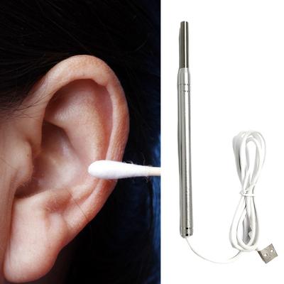 Визуальный ушной инструмент Высокоточная камера 6 светодиодных ламп с бусинами Эндоскопический инструмент для ушных ушей Зарядка через USB Умный визуальный очиститель ушей Инструмент для удаления воска Инструмент для ухода за ушами