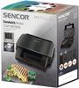 Opiekacz Toster Do Kanapek Tostów Panini Gofrów Sencor 4W1 900 W Czarny