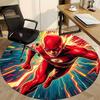 1 шт. Ковер Flash Speedster для офиса, круглый, под офисные стулья, для спальни, гостиной, домашнего декора, декора комнаты, доступен в различных размерах