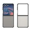 Чехол для Samsung Galaxy Z Flip7 5G, противоударный, с подушками безопасности, матовый, полупрозрачный, из ПК + ТПУ, задняя крышка телефона