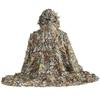 WEZHO 3D маскировочный плащ-гилли с рисунком листьев для охоты