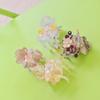 Crystal Flower Hair Clip Acetic Acid Zircon Hairgrip Elegant Small Acetate Hair Claw  Party