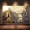 The Dark Souls 3 Poster with Game, Oil Painting, Canvas Wall Painting, Prints for Bedroom, Living Room, House, Bedroom, Bar, Restaurant, Decor
