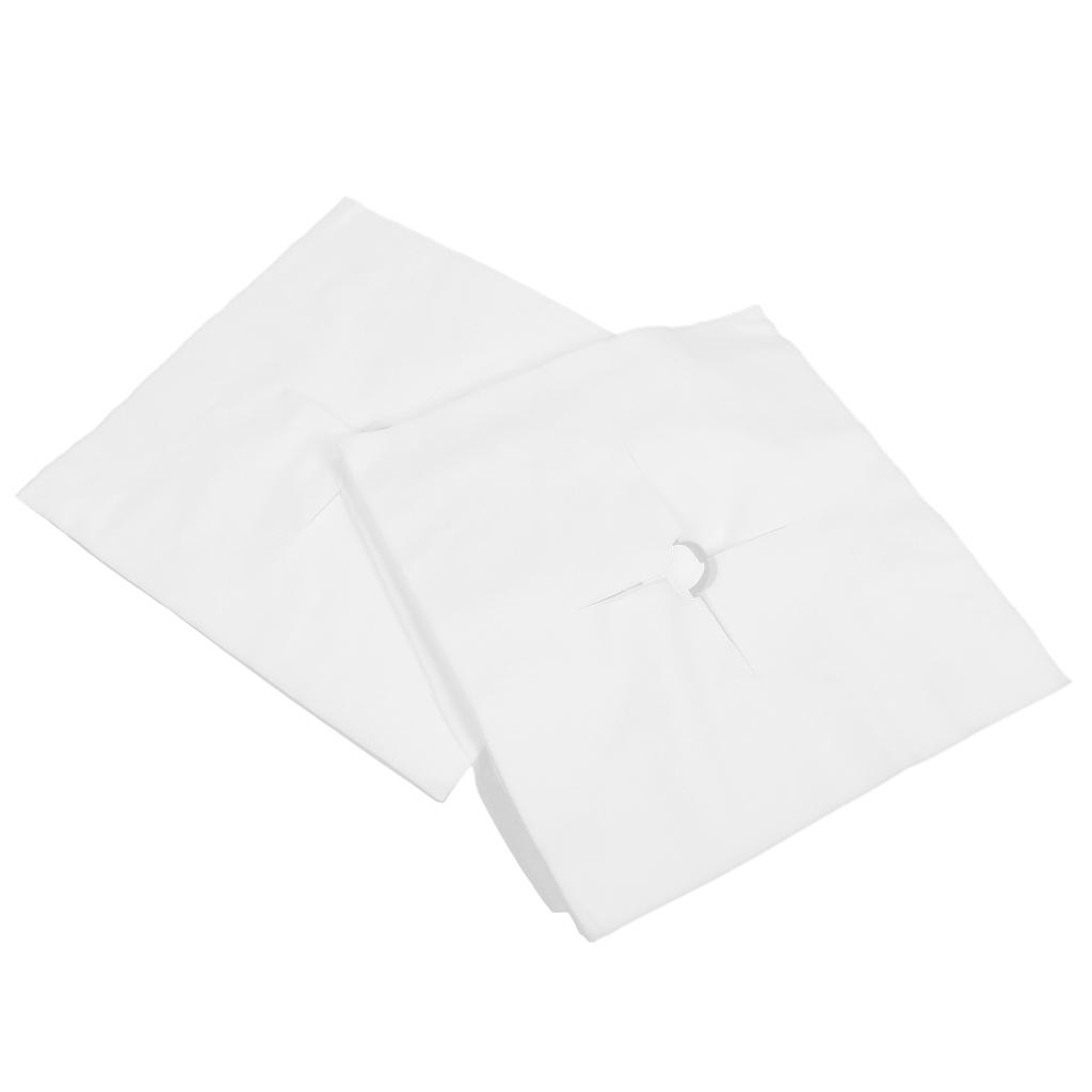 100 шт. одноразовое массажное покрытие для лица Hicker, материал, прозрачная текстура, дизайн отверстий, полотенце для лица для СПА